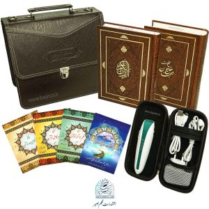 قلم قرآنی بصیر 40 گیگ با قرآن 604 صفحهای (خط معمولی) و کلیات مفاتیح